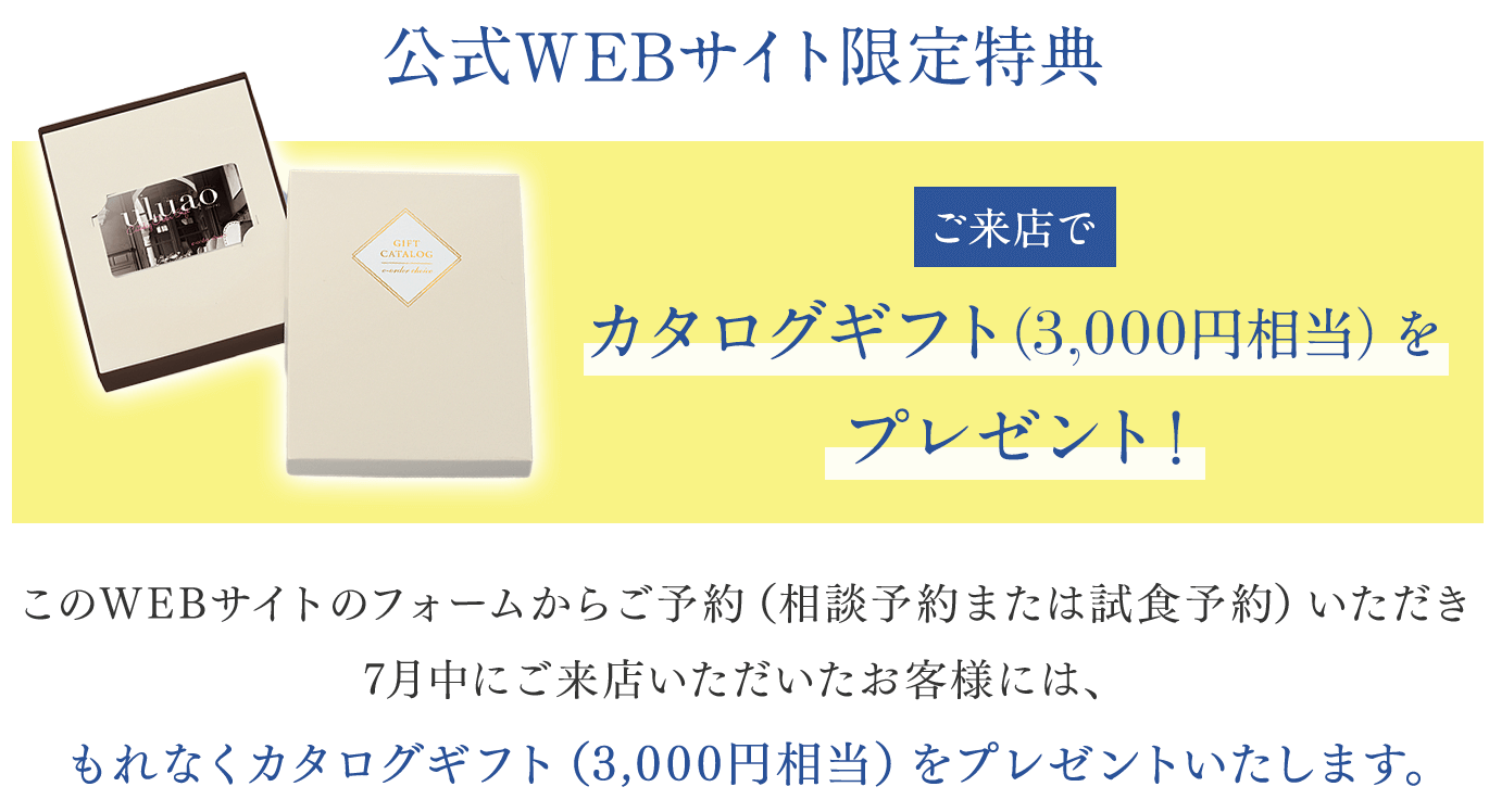 公式WEBサイト限定特典