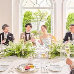 セントアクアチャペル(家族挙式)のお食事会のみプラン