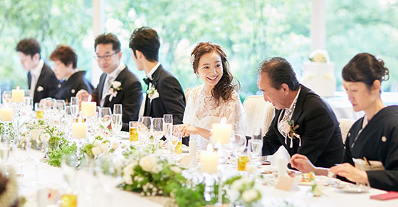 挙式当日の流れ 少人数家族婚 家族挙式はセントアクアチャペル