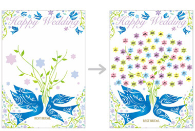 Tomodachiウェディングパーティプラン セントアクアチャペル