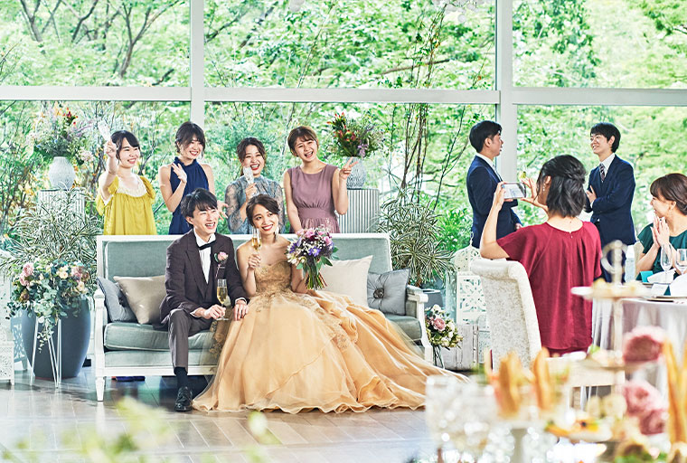 最終値下【未使用】GUCCI　GG柄　ピンク　ウエディング　パーティー　披露宴 会費制プラン｜料金表。セントアクアチャペルの会費制結婚式