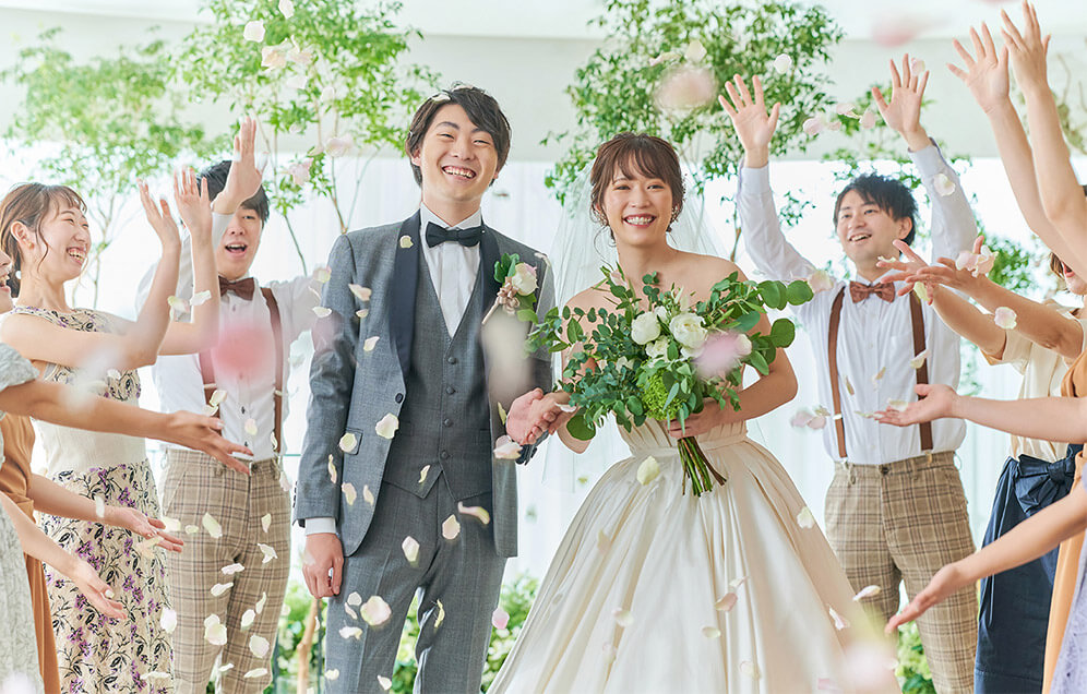 会費制プラン｜料金表。セントアクアチャペルの会費制結婚式