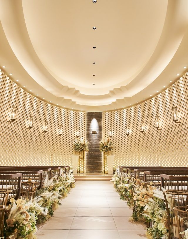 東京・浜松町 | セントアクアチャペル浜松町 の家族結婚式