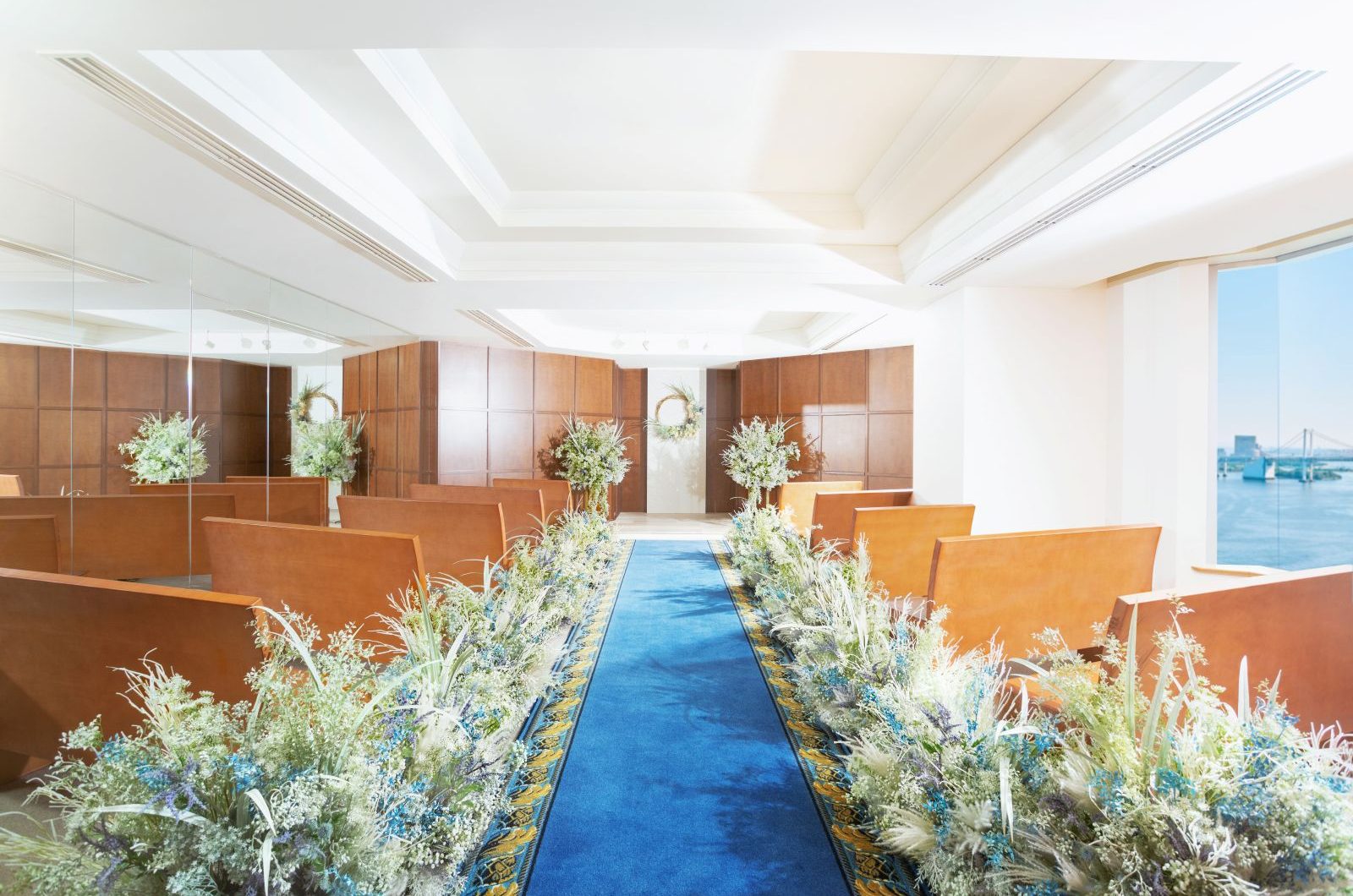 東京・浜松町 | セントアクアチャペル浜松町オーシャンビュー の家族結婚式